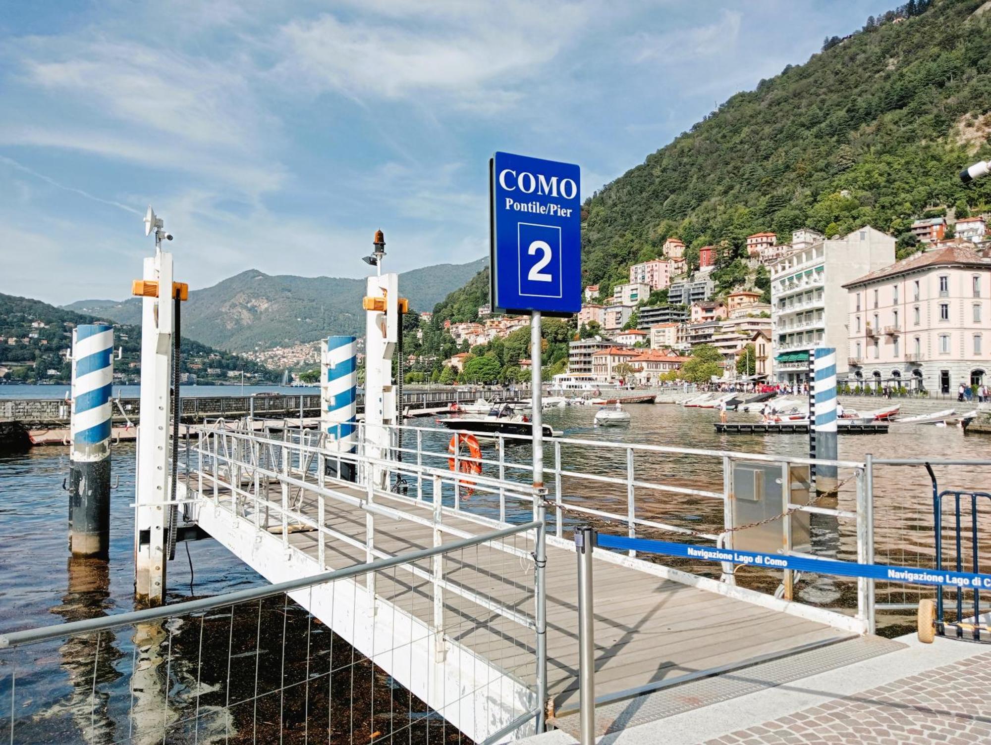 Elegant Beige Apartment - 5 Minutes From The Lake Como Eksteriør billede